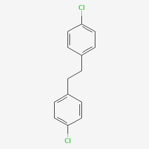 B1605829 ETHANE, 1,2-BIS(p-CHLOROPHENYL)- CAS No. 5216-35-3