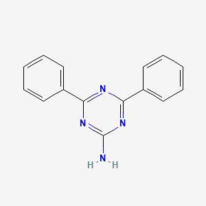 B1605830 4,6-Diphenyl-1,3,5-triazin-2-amine CAS No. 5418-07-5