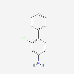 molecular formula C12H10ClN B1605832 2-氯联苯-4-基胺 CAS No. 5730-85-8