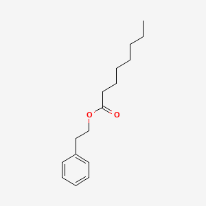 B1605844 Phenethyl octanoate CAS No. 5457-70-5