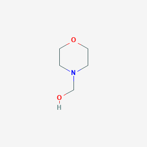 molecular formula C5H11NO2 B1605849 4-吗啉甲醇 CAS No. 4432-43-3