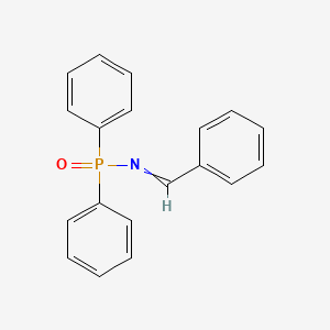 N-diphenylphosphoryl-1-phenylmethanimine