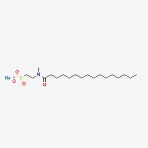 molecular formula C19H38NNaO4S B1605863 Sodium N-methyl-N-palmitoyltaurate CAS No. 3737-55-1