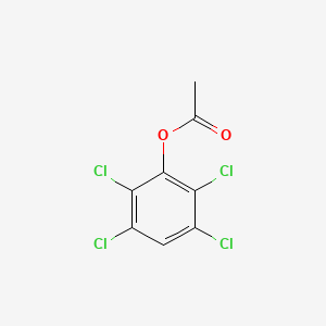 molecular formula C8H4Cl4O2 B1605866 2,3,5,6-Tetrachlorophenyl acetate CAS No. 61925-90-4