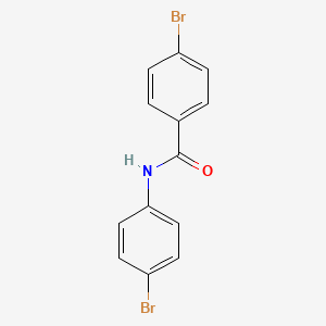 molecular formula C13H9Br2NO B1605867 4-Bromo-n-(4-bromophenyl)benzamide CAS No. 34855-33-9