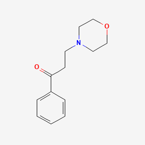 molecular formula C13H17NO2 B1605873 3-Morpholino-1-phenylpropan-1-one CAS No. 2298-48-8