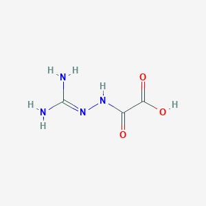 2-[2-(Diaminomethylidene)hydrazinyl]-2-oxoacetic acid