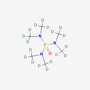 molecular formula C6H18N3OP B1605895 Tris(di(2H3)methylamido)phosphorus CAS No. 51219-90-0