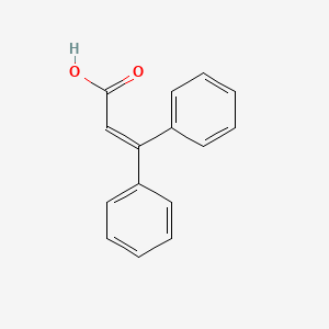 molecular formula C15H12O2 B1605903 3,3-Diphenylacrylic acid CAS No. 606-84-8