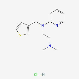 molecular formula C14H20ClN3S B1605904 Thenyldiamine hydrochloride CAS No. 958-93-0