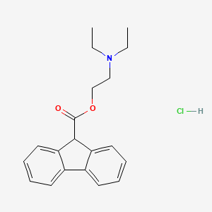 molecular formula C20H24ClNO2 B1605910 帕瓦林盐酸盐 CAS No. 548-65-2