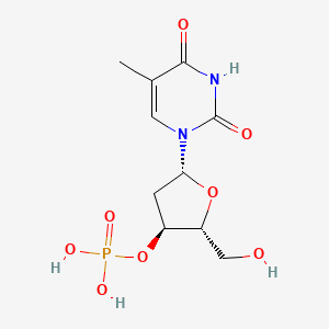 molecular formula C10H15N2O8P B1605942 3'-胸苷酸 CAS No. 2642-43-5