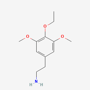 molecular formula C12H19NO3 B1605962 Escaline CAS No. 39201-82-6