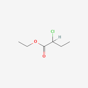 molecular formula C6H11ClO2 B1605973 Ethyl 2-chlorobutanoate CAS No. 7425-45-8