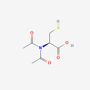 molecular formula C7H11NO4S B1605975 N,N-Diacetylcysteine CAS No. 74401-71-1