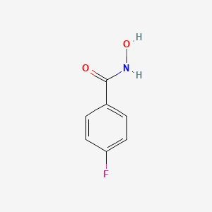 molecular formula C7H6FNO2 B1605977 4-Fluorobenzohydroxamic acid CAS No. 456-07-5