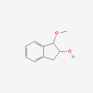molecular formula C10H12O2 B1605984 1-Methoxy-2-indanol CAS No. 56175-44-1