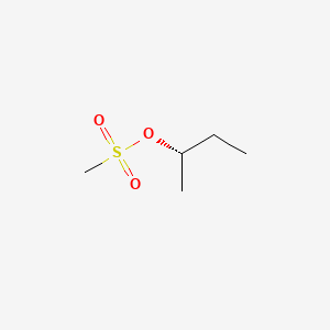 molecular formula C5H12O3S B1605989 Methanesulfonic acid, 1-methylpropyl ester, (S)- CAS No. 50599-13-8