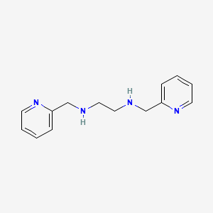 molecular formula C14H18N4 B1606006 N~1~,N~2~-双[(吡啶-2-基)甲基]乙烷-1,2-二胺 CAS No. 4608-34-8