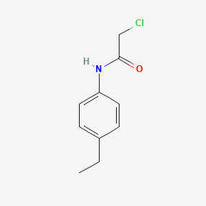 molecular formula C10H12ClNO B1606017 2-氯-N-(4-乙基苯基)乙酰胺 CAS No. 20172-36-5