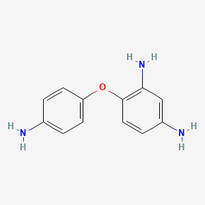 molecular formula C12H13N3O B1606044 4-(4-Aminophenoxy)benzene-1,3-diamine CAS No. 23843-88-1