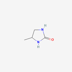 molecular formula C4H8N2O B1606056 4-Methylimidazolidin-2-one CAS No. 6531-31-3