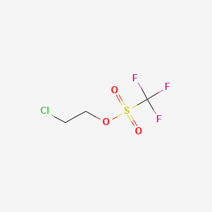 molecular formula C3H4ClF3O3S B1606060 2-Chloroethyl trifluoromethanesulfonate CAS No. 73323-80-5