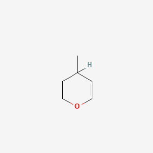 molecular formula C6H10O B1606062 3,4-二氢-4-甲基-2H-吡喃 CAS No. 2270-61-3