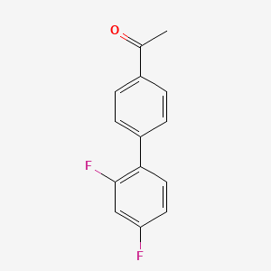 1-(2',4'-Difluoro(1,1'-biphenyl)-4-yl)ethan-1-one