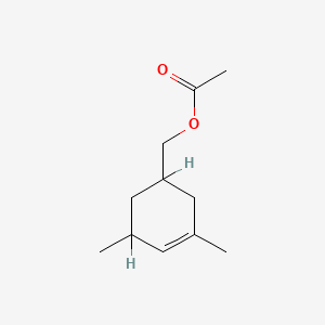 B1606068 3,5-Dimethylcyclohex-3-ene-1-methyl acetate CAS No. 67634-25-7