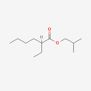 molecular formula C12H24O2 B1606078 2-méthylpropyl 2-éthylhexanoate CAS No. 7434-89-1