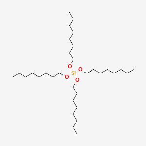 molecular formula C32H68O4Si B1606093 Tetraoctyl orthosilicate CAS No. 78-14-8