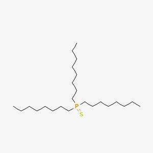 molecular formula C24H51PS B1606105 硫化三辛基膦 CAS No. 2551-53-3