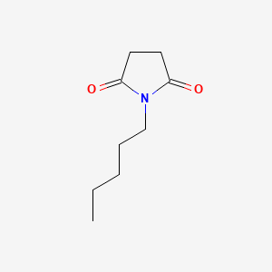 molecular formula C9H15NO2 B1606117 N-戊基琥珀酰亚胺 CAS No. 5332-35-4