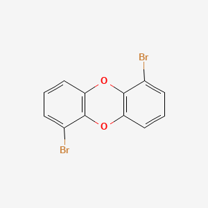 molecular formula C12H6Br2O2 B1606119 1,6-Dibromodibenzo-P-dioxin CAS No. 91371-14-1