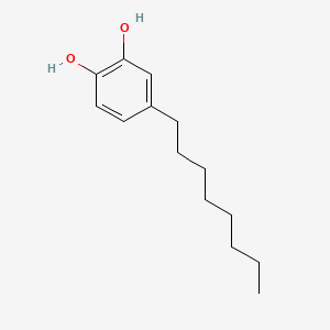 molecular formula C14H22O2 B1606128 4-辛基间苯二酚 CAS No. 7580-46-3