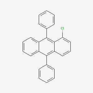 B1606130 1-Chloro-9,10-diphenylanthracene CAS No. 43217-27-2