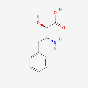 molecular formula C10H13NO3 B1606131 (2R,3R)-3-amino-2-hydroxy-4-phenylbutanoic acid CAS No. 62023-61-4