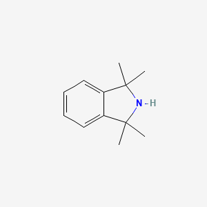 molecular formula C12H17N B1606132 1,1,3,3-四甲基异吲哚啉 CAS No. 82894-84-6