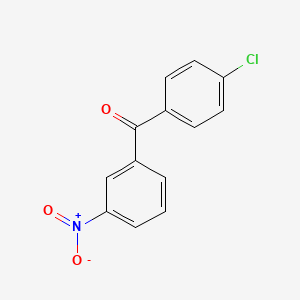 molecular formula C13H8ClNO3 B1606137 4-氯-3'-硝基苯乙酮 CAS No. 62810-38-2