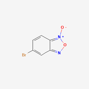 B1606147 5-Bromobenzo[c][1,2,5]oxadiazole 1-oxide CAS No. 36387-84-5