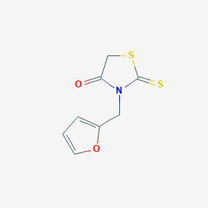 molecular formula C8H7NO2S2 B1606148 3-Furan-2-ylmethyl-2-thioxo-thiazolidin-4-one CAS No. 4703-95-1