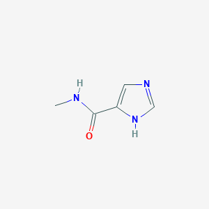 molecular formula C5H7N3O B1606149 N-甲基-1H-咪唑-5-甲酰胺 CAS No. 53525-55-6