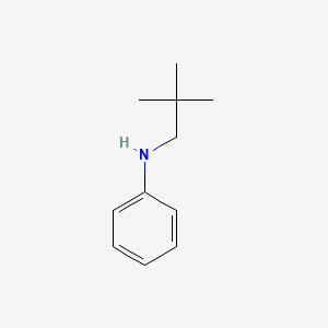 molecular formula C11H17N B1606150 N-(2,2-dimethylpropyl)aniline CAS No. 7210-81-3