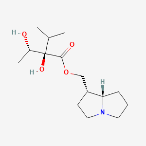 molecular formula C15H27NO4 B1606163 Heliocurassavicine CAS No. 82354-34-5