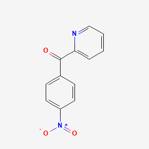 molecular formula C12H8N2O3 B1606167 2-(4-Nitrobenzoyl)pyridine CAS No. 27693-38-5
