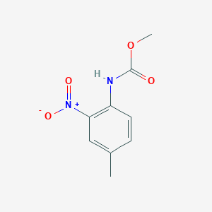 molecular formula C9H10N2O4 B1606172 Methyl (4-methyl-2-nitrophenyl)carbamate CAS No. 29111-73-7