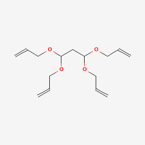 molecular formula C15H24O4 B1606178 1,1,3,3-Tetraallyloxypropane CAS No. 21379-91-9