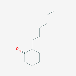 molecular formula C12H22O B1606184 2-Hexylcyclohexan-1-one CAS No. 24848-00-8
