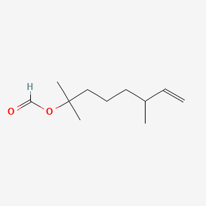 molecular formula C11H20O2 B1606185 2,6-Dimethyloct-7-en-2-yl formate CAS No. 25279-09-8